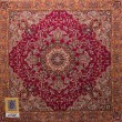 رومیزی ترمه کد رنگ 13 طرح پردیس ترمه سنتی یزد