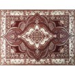 روفرشی مخمل طرح روجا-012 قهوه ای 9 متری