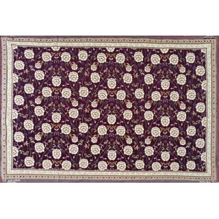 روفرشی 12 متری مخمل زرشکی بردیا 3006