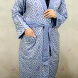 حوله تن پوش یزدی آبی مدیوم