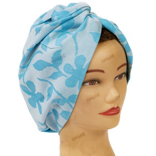 کلاه فیروزه‌ای زنانه سبک و نرم – مناسب حمام و استخر