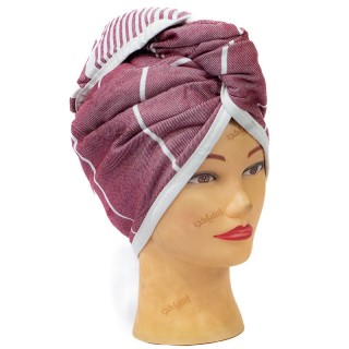 کلاه حمام زرشکی – مناسب حمام و استخر