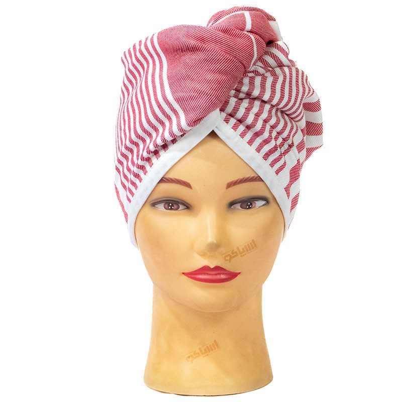 کلاه حمام هندی قرمز ویسکوز رامش