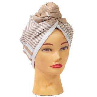 کلاه حمام نسکافه‌ای – مناسب حمام و استخر