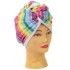 کلاه حمام چندرنگ مناسب موهای بلند
