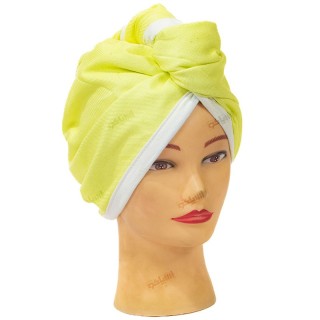 حوله سر رنگ روشن مناسب خشک کردن مو