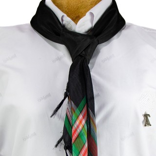 دستمال یزدی ابریشمی مشکی تراکم بالاسایز بزرگ