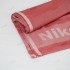حوله ورزشی قرمز ویسکوز طرح نایک کد 2439