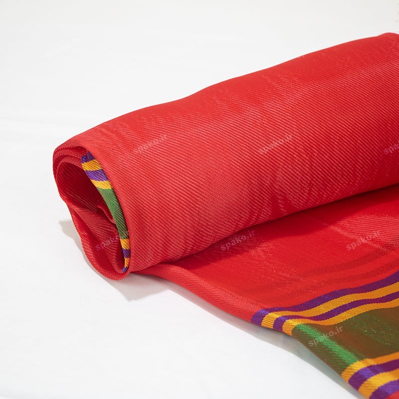 دستمال یزدی کردی قواره بزرگ در پوشش محلی مردانه و زنانه