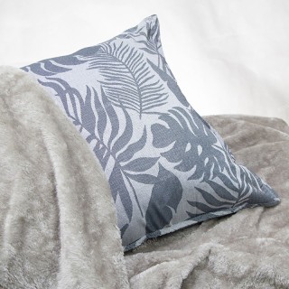 روبالشتی شیک و جدید طوسی آسایش طرح هاوایی