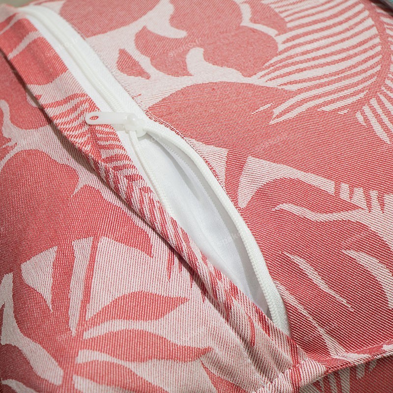 روبالشتی نخی جدید آسایش قرمز طرح هاوایی