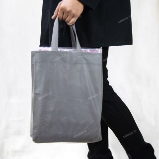 بگ پارچه ای تبلیغاتی طوسی تولیدی البرز - خرید عمده