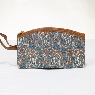 بررسی قیمت و خرید کیف آرایشی ترمه آبی برای نظم دهی به لوازم شخصی