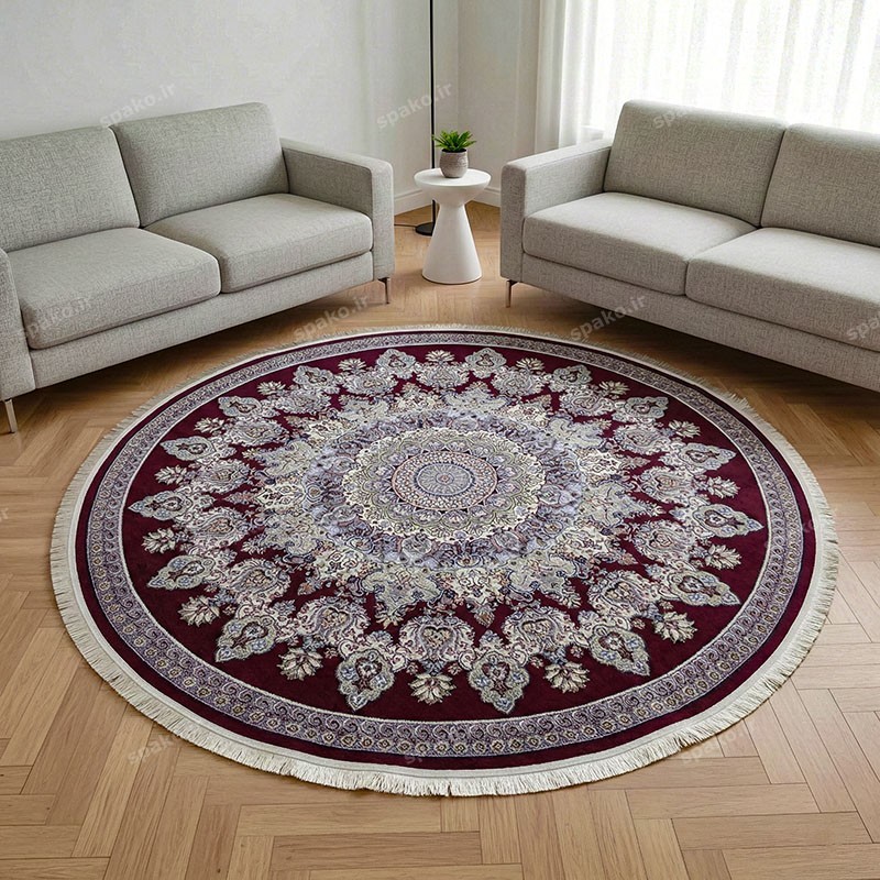 روفرشی گرد زرشکی