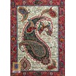 تابلو ترمه طرح بسم الله ترمه سنتی یزد