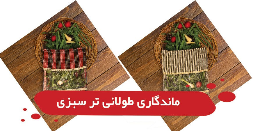 خرید کیسه نگهداری سبزیجات برای ماندگاری طولانی تر سبزی